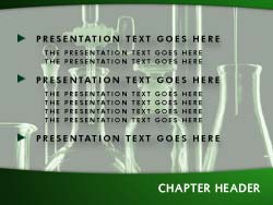 Chemistry Slide Master slide design