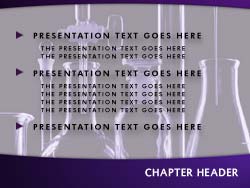 Chemistry Slide Master slide design