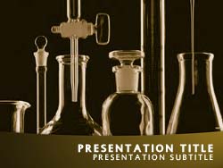 Chemistry Title Master slide design