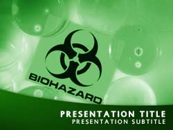 Biohazard Title Master slide design