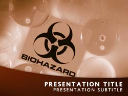 Biohazard Title Master slide design