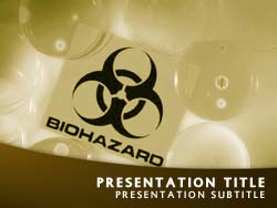 Biohazard Title Master slide design