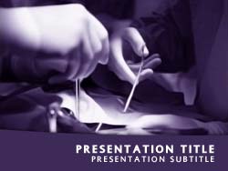 Surgery Title Master slide design