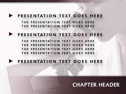 Microbiology Slide Master slide design