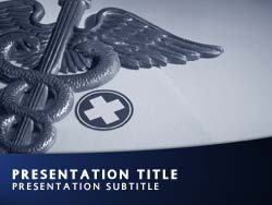 Medicine Title Master slide design
