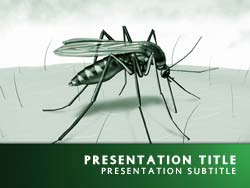 Malaria Title Master slide design