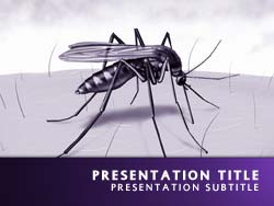 Malaria Title Master slide design
