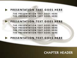 Global Health Slide Master slide design