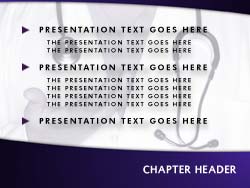 Physician Slide Master slide design