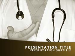 Physician Title Master slide design
