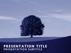 Tree of Knowledge Title Master slide design