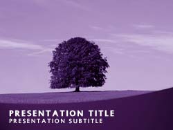 Tree of Knowledge Title Master slide design