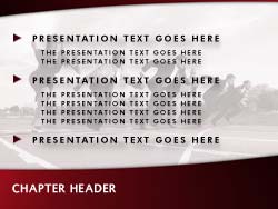 Sales Slide Master slide design