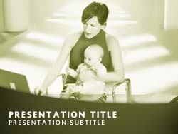 Working Mother Title Master slide design