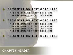 Consultant Slide Master slide design