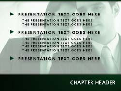 Business Advisor Slide Master slide design
