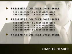 Business Advisor Slide Master slide design