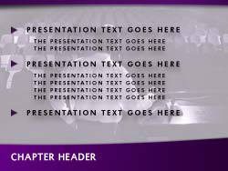 Presenter Slide Master slide design