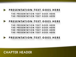 Presenter Print Master slide design