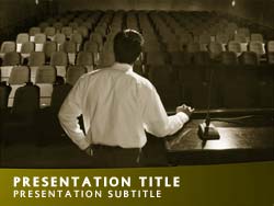 Presenter Title Master slide design