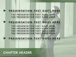 Successful Businessman Slide Master slide design