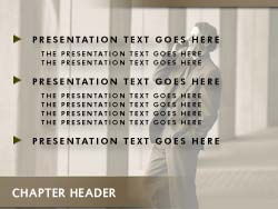 Successful Businessman Slide Master slide design