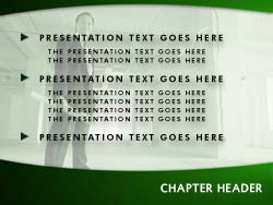 Business Plan Slide Master slide design