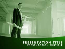 Business Plan Title Master slide design