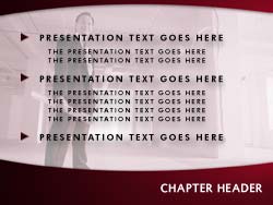 Business Plan Slide Master slide design