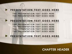 Business Plan Slide Master slide design
