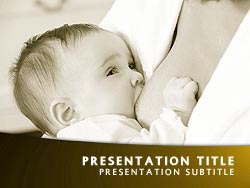 Breastfeeding Title Master slide design