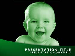 Happy Child Title Master slide design
