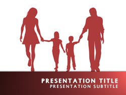 Family Title Master slide design