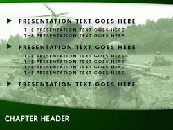 Military Soldiers Slide Master slide design