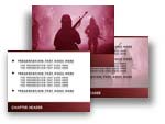 Military Force  PowerPoint Template