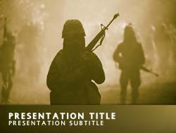 Military Force  Title Master slide design