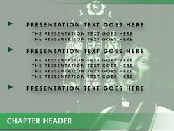 Preacher Slide Master slide design