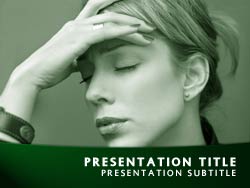 Stress Title Master slide design
