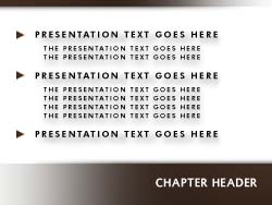 Depression Print Master slide design