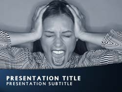 Frustration Title Master slide design