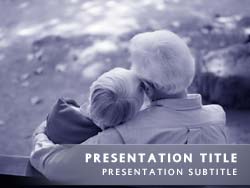 Growing Old Together Title Master slide design