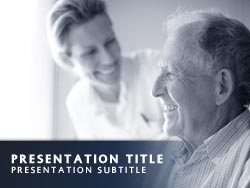 Caregiver Title Master slide design