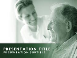 Caregiver Title Master slide design