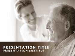 Caregiver Title Master slide design