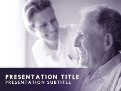 Caregiver Title Master slide design