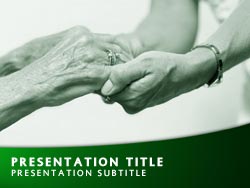 Nursing Home Title Master slide design