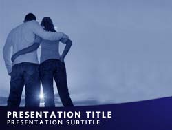 In Love Title Master slide design