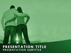 In Love Title Master slide design