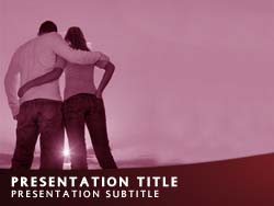 In Love Title Master slide design