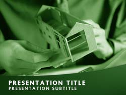 Building A Home Title Master slide design